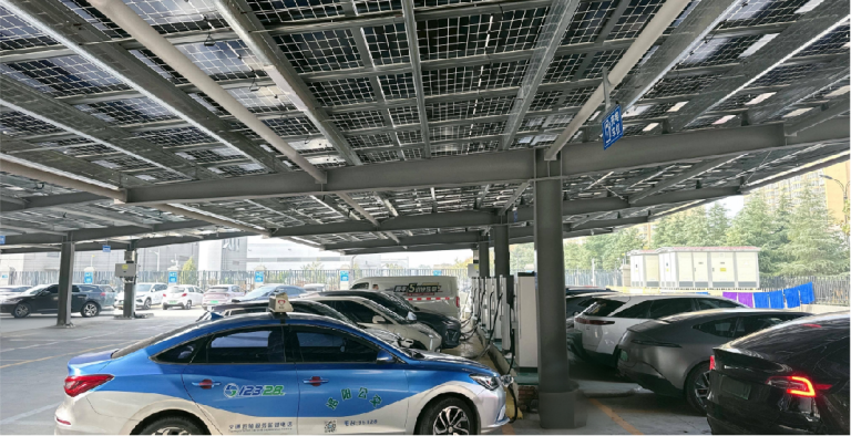 Longyang New Energy Photovoltaic-Battery-Charging Integrated Demonstration Station.