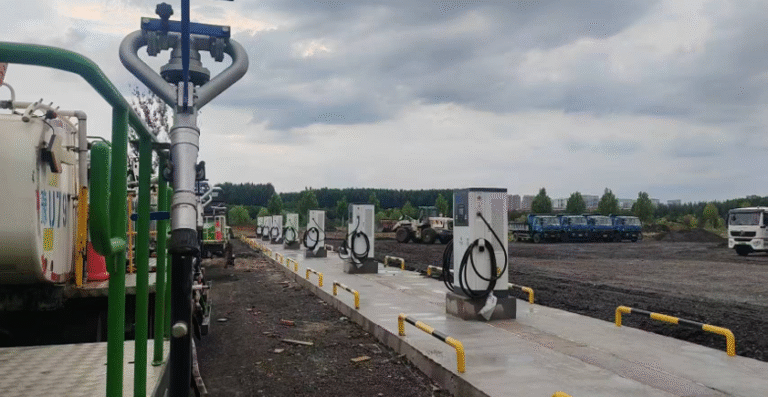 Environmental sanitation charging station in Jiyuan, Henan Province