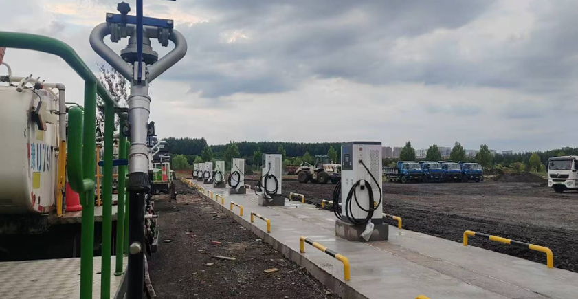 Environmental sanitation charging station in Jiyuan, Henan Province