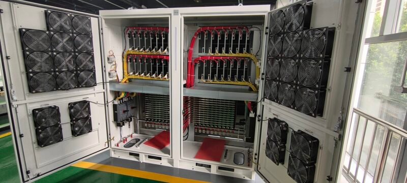 Charging-cube Polar Hurricane Cooling System